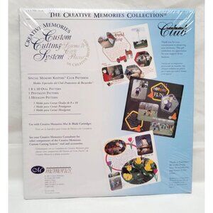 Vintage 2001 Creative Memories Custom Cutting System Memory Keepers Club NOS